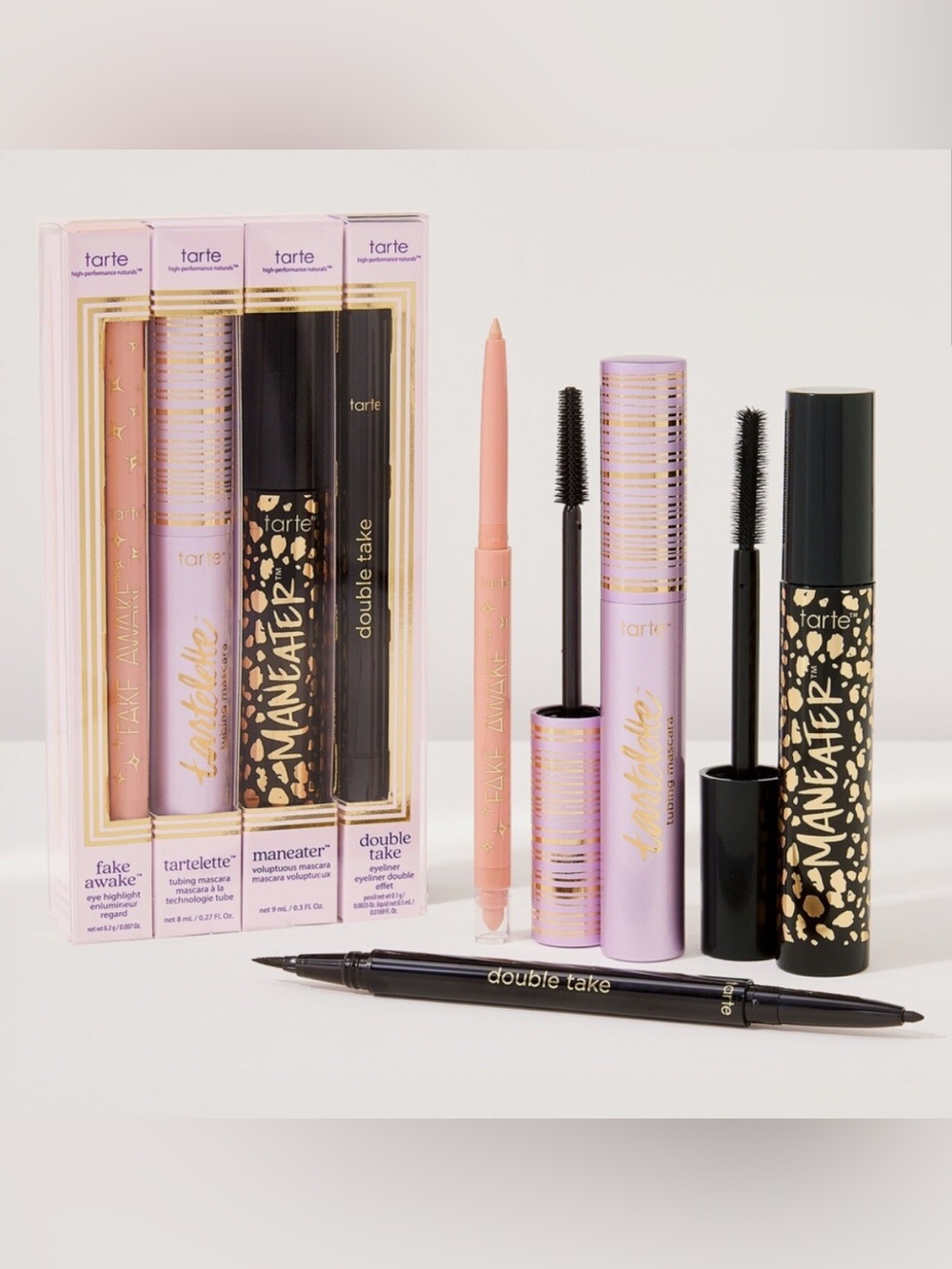 Tarte High Performance Naturals Top Hits Lash & Liner Quad Gift Set Full Size